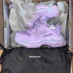 Balenciaga Triple S (Lilac) Sneakers